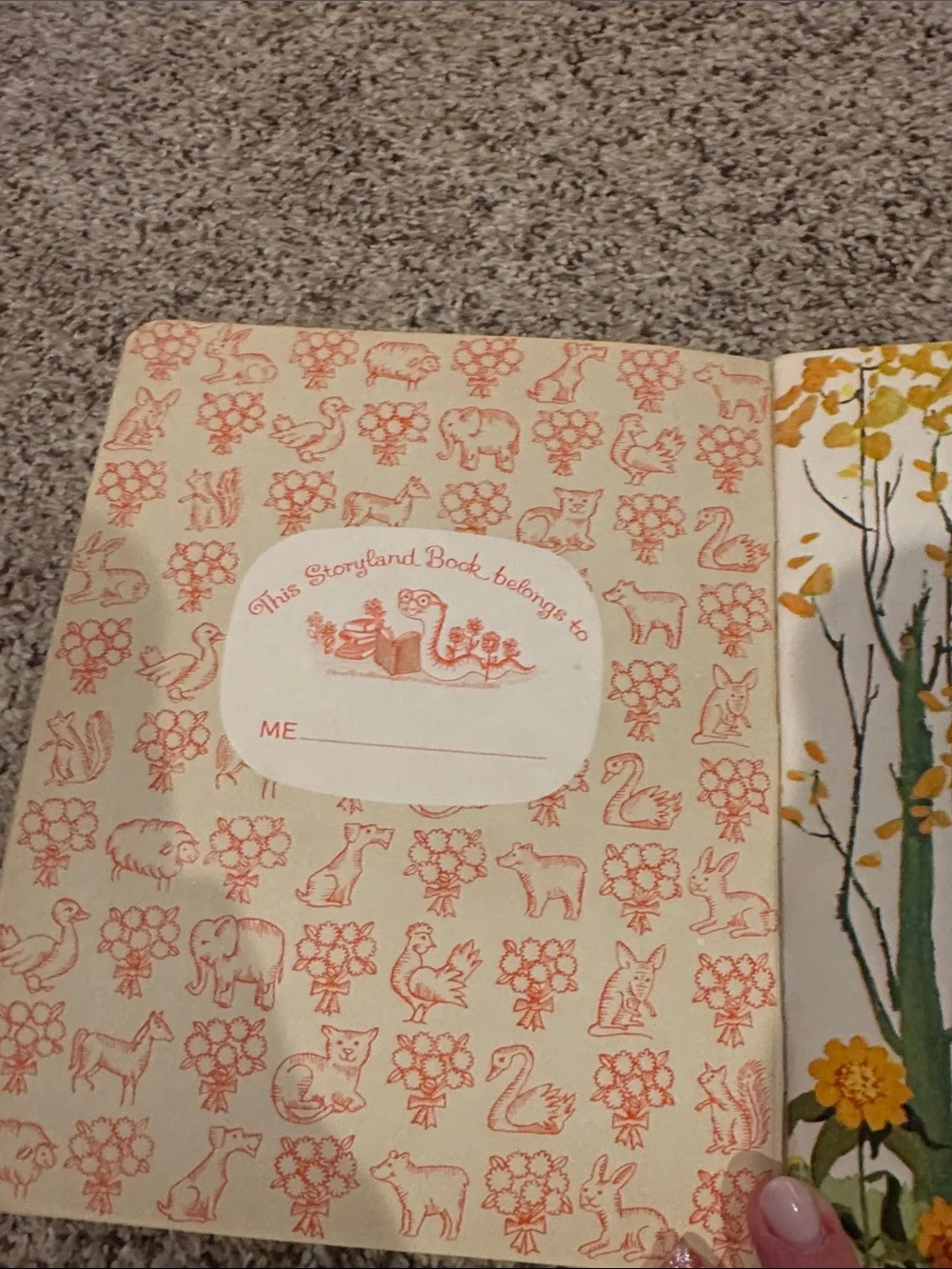 Goldilocks and The Three Bears - Orange Storyland Kids Book